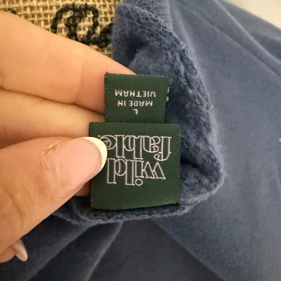 Wild Fable Navy Blue Women's Sweatshirt - Picture 5 of 5